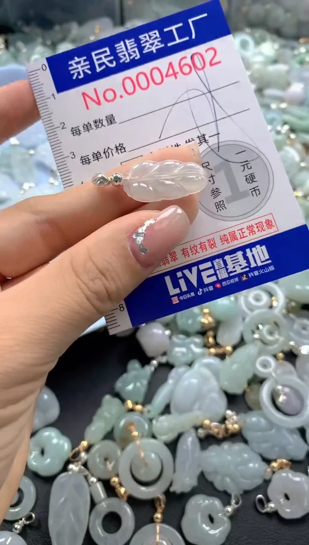 颈饰未镶嵌翡翠4602