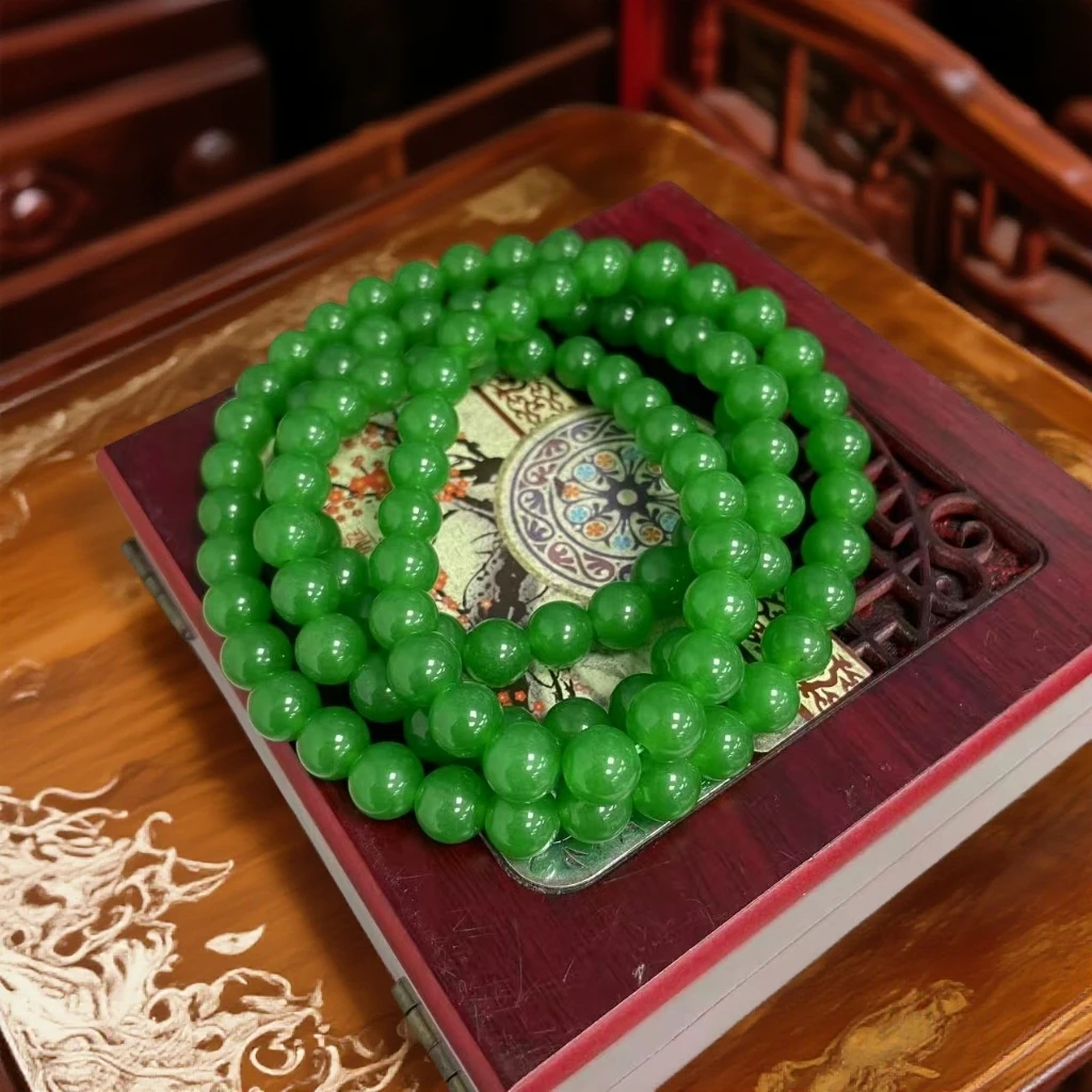 【大喜】深绿8*108项链KSU/WD538精致项链女士多样性发一