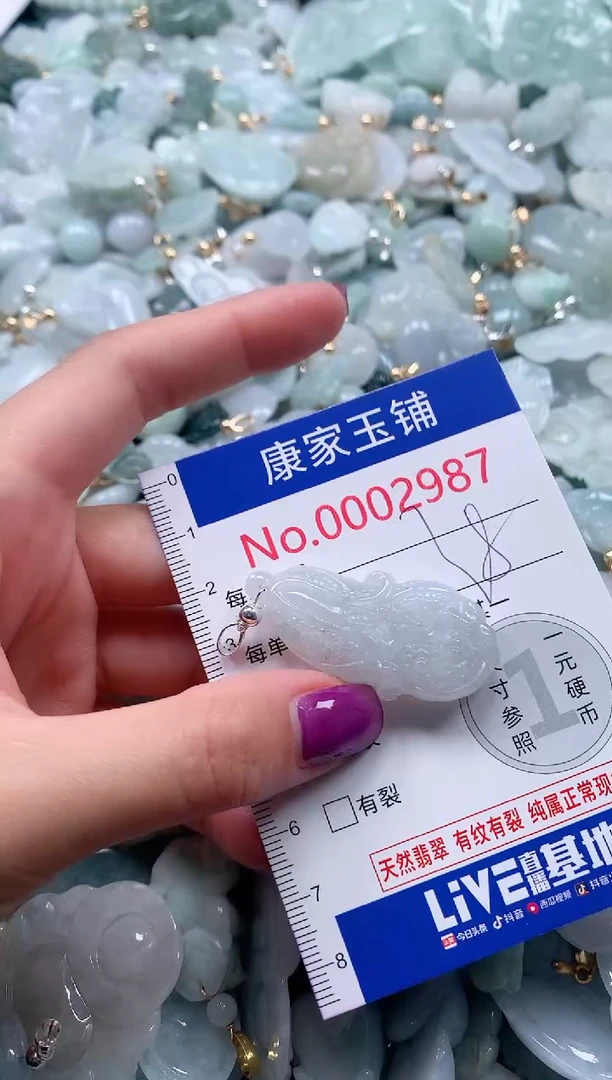 颈饰未镶嵌翡翠2987