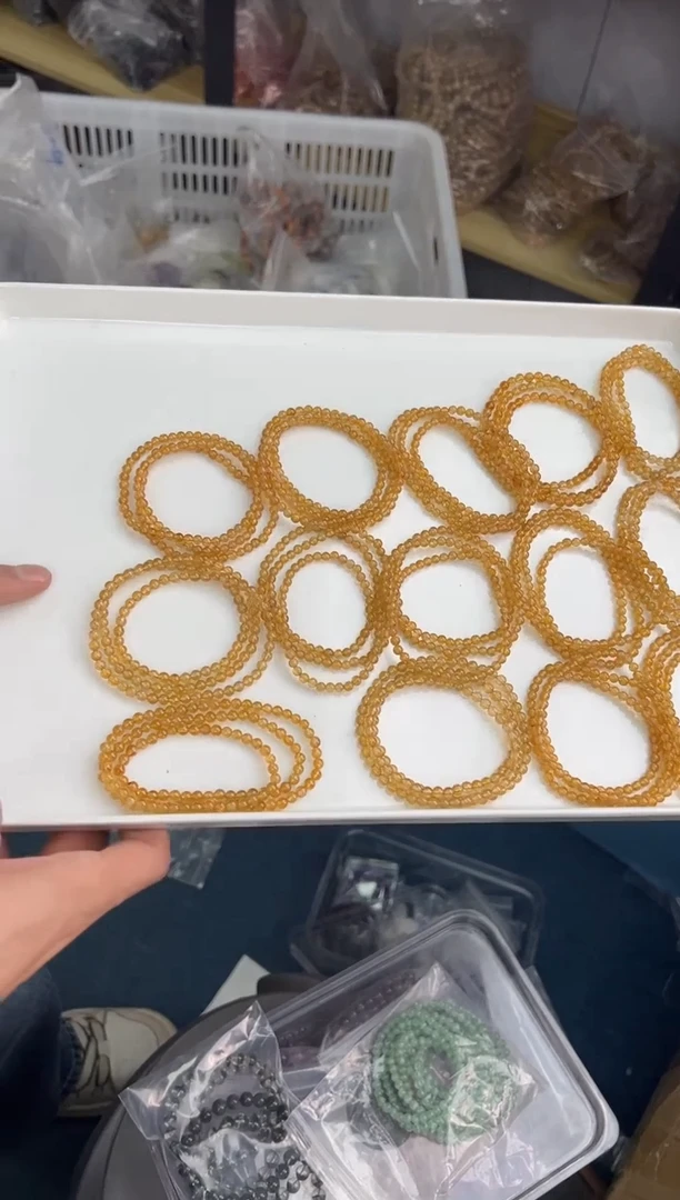 【闪购商品】碧玺手串未镶嵌0112s040多样性发一