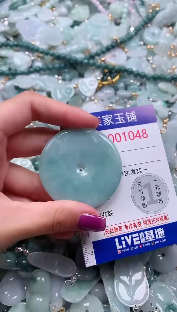 颈饰未镶嵌翡翠1048