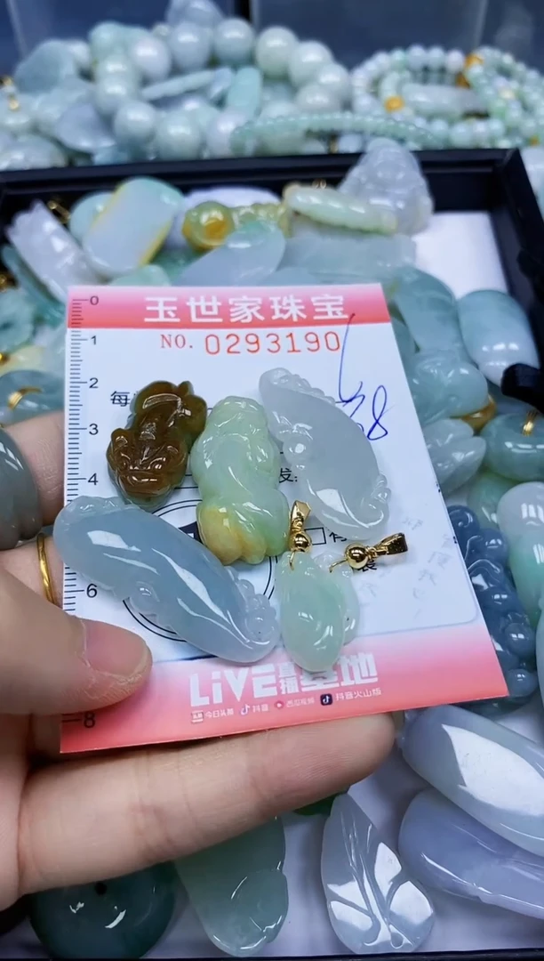 翡翠未镶嵌颈饰闪购0293190多样性发其一