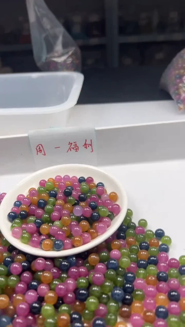 未镶嵌颈饰碧玺w22碧玺8mm*30颗