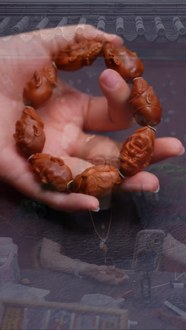 橄榄核手串七星罗汉