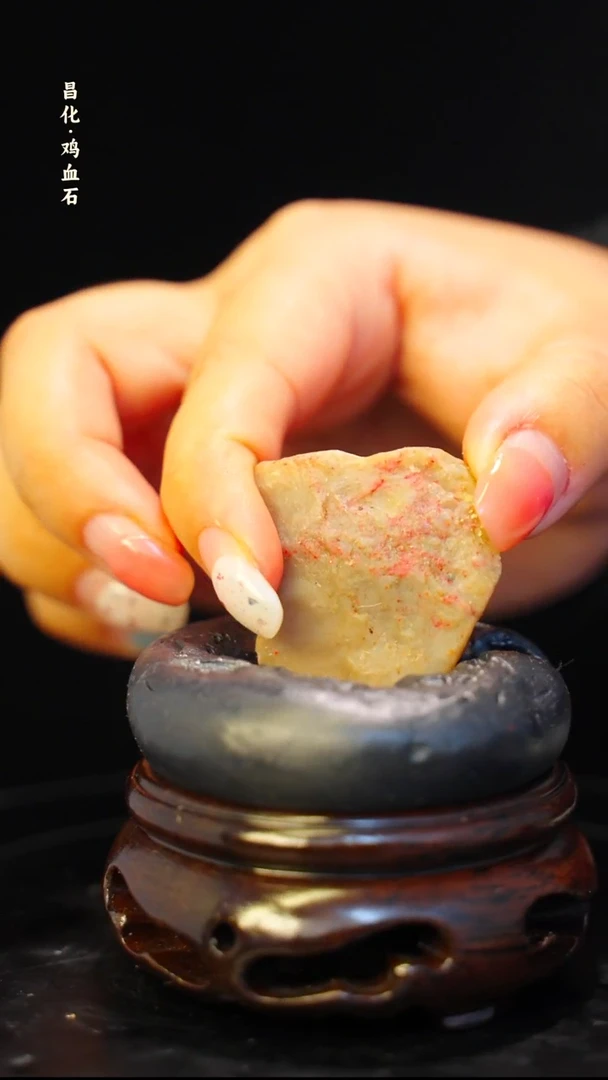 昌化石印石 微瑕疵一方纯天然印章—hj