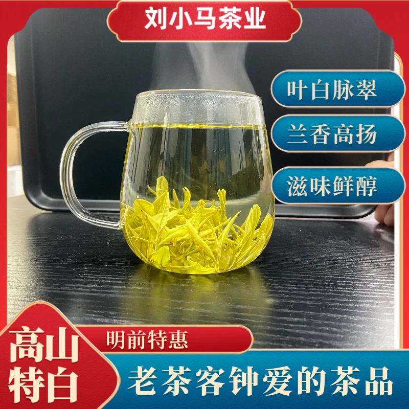 【高山特白】福利高山原产地2024年安吉刘小马香气持久口感鲜爽白茶
