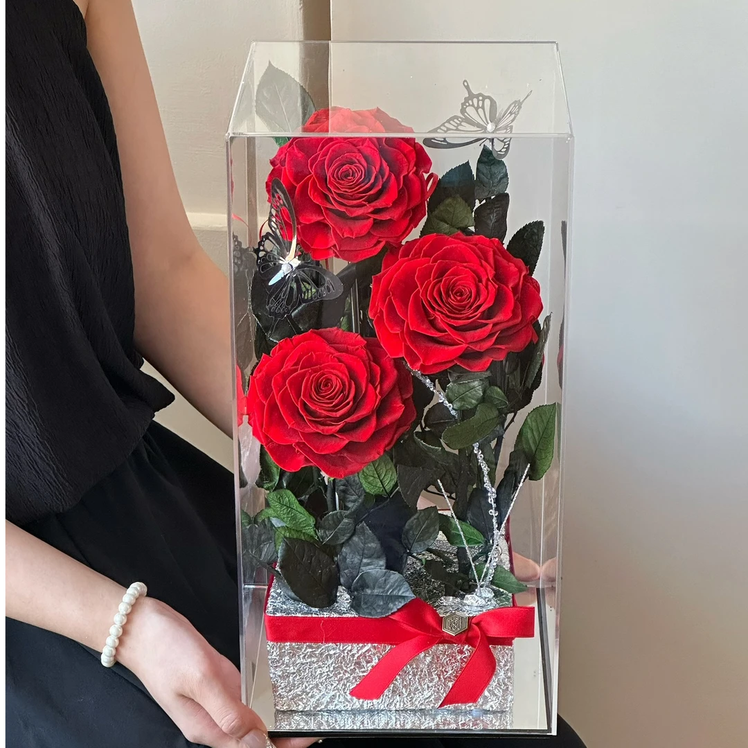 永生花花束见花则喜520情人节送女友送女生生日礼物小众礼物摆件