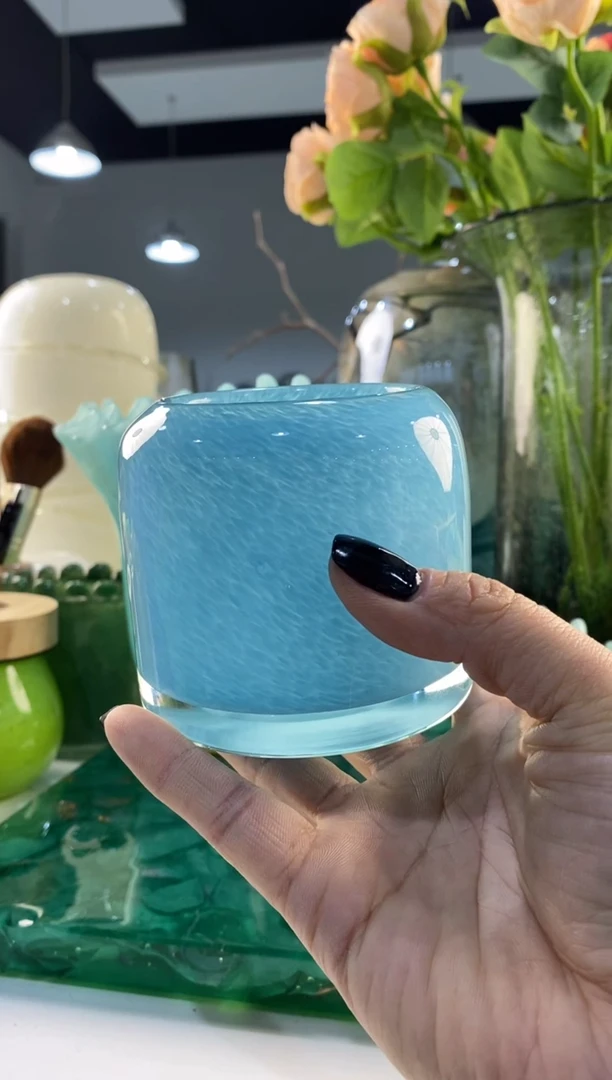 慕忆家手作琉璃花瓶