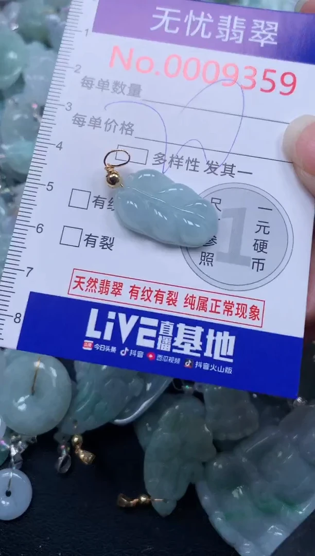 颈饰未镶嵌翡翠9359