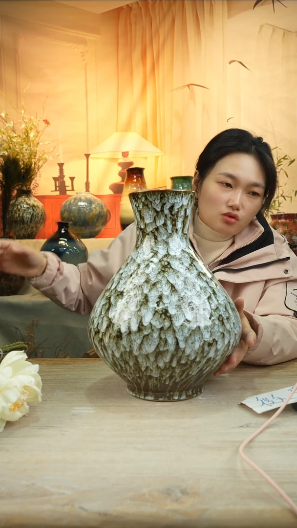 高33口11高温陶瓷花瓶花器