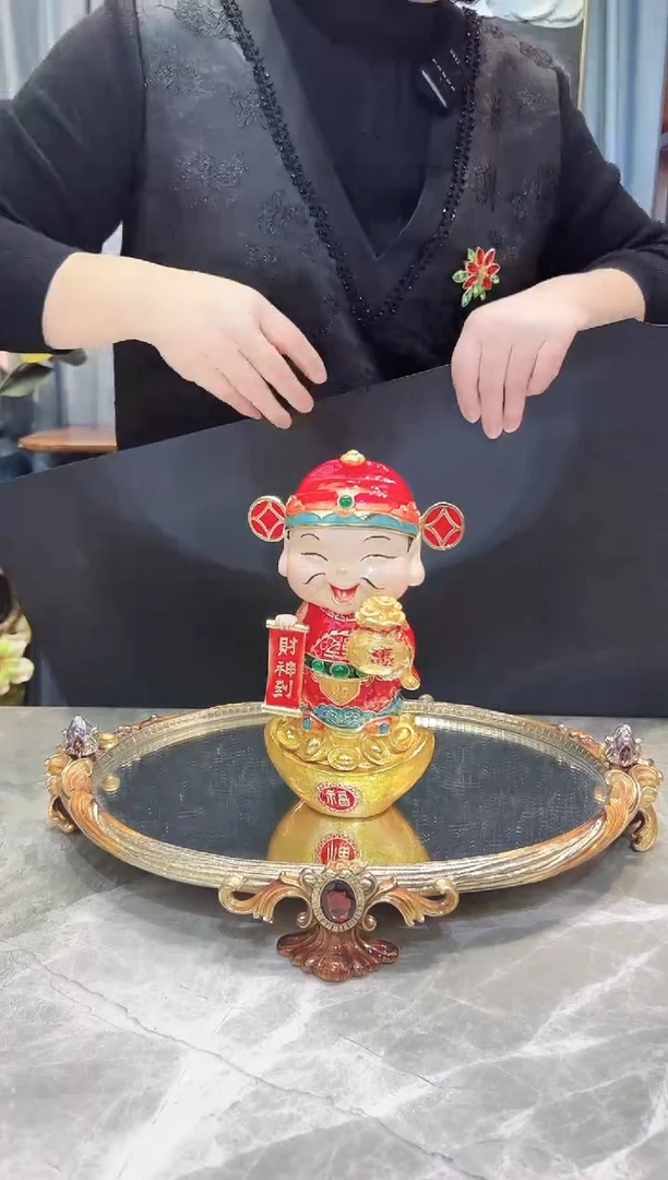 合金财神爷小号一个