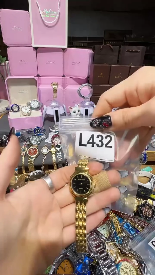 石英机芯不锈钢不锈钢直播定闪专用