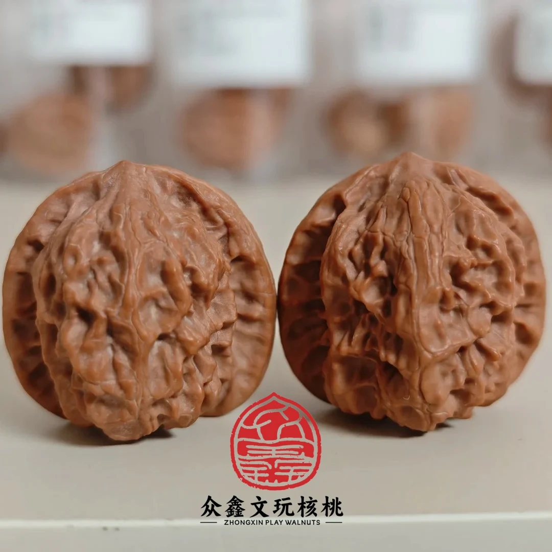众鑫清华哥--野狼文玩核桃（昌闷）35左右尺寸