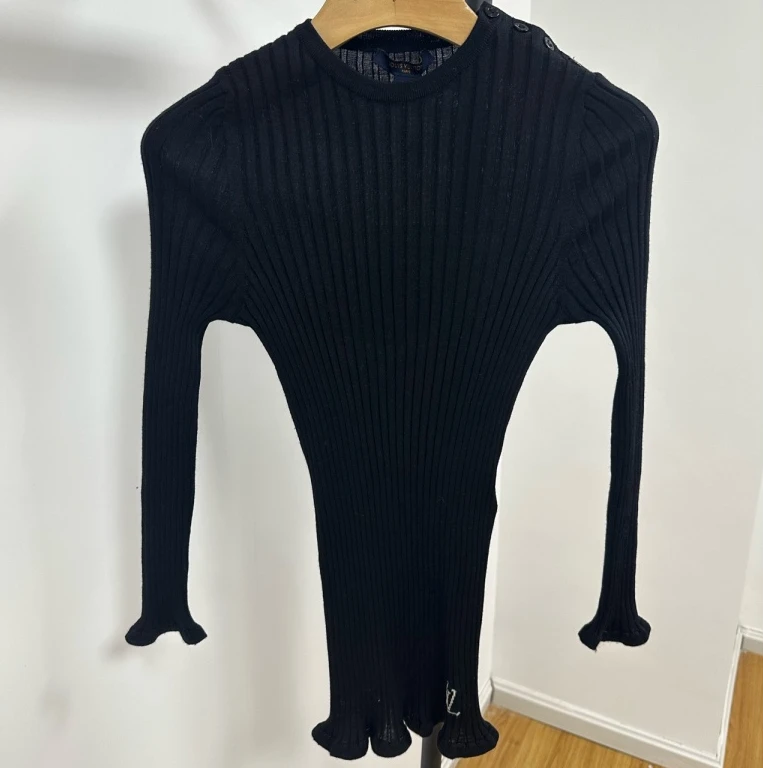 99新 LouisVuitton/路易威登 黑色长袖内搭 XS 11621687