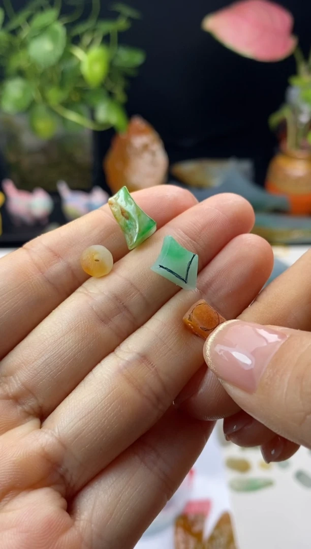 未镶嵌定制翡翠阳*翡翠片料定制未镶嵌12.28-9