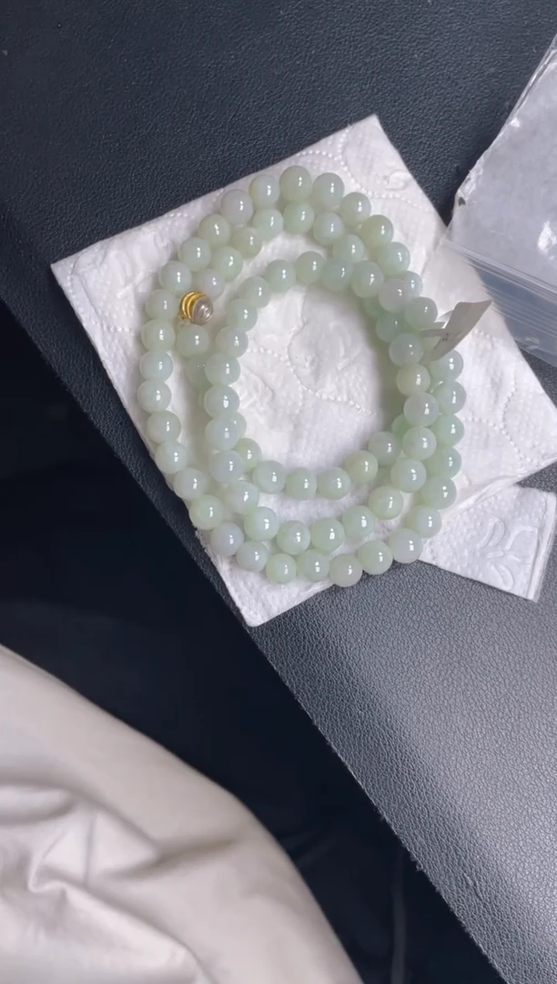 定制翡翠未镶嵌珠串