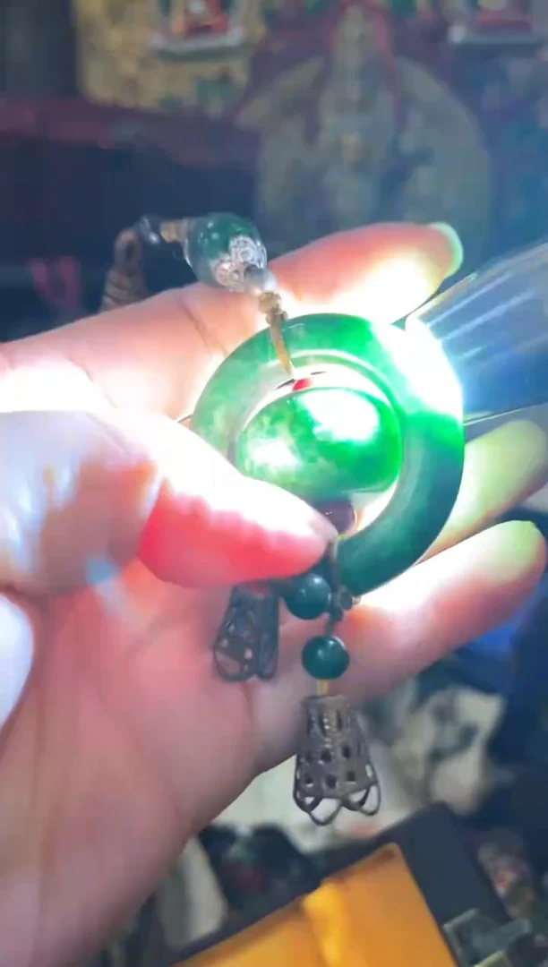 未镶嵌挂件翡翠复古好物分享一下