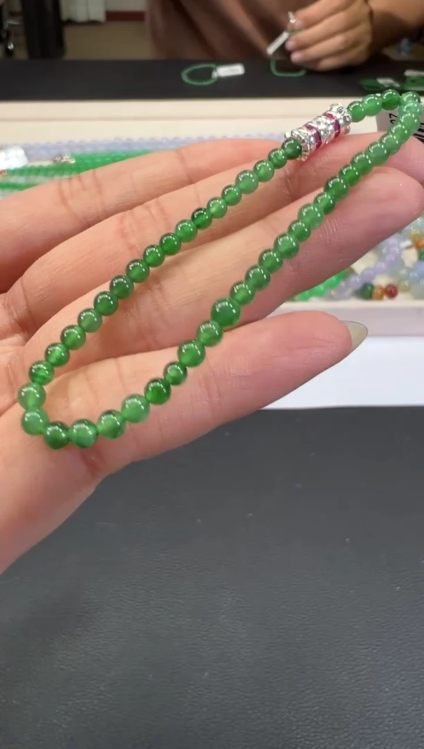 未镶嵌手串翡翠B534|1980