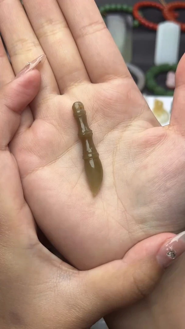 颈饰未镶嵌和田玉金榜题名