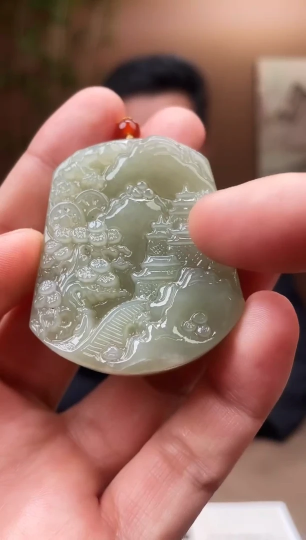 颈饰未镶嵌和田玉多样性拍一发一02