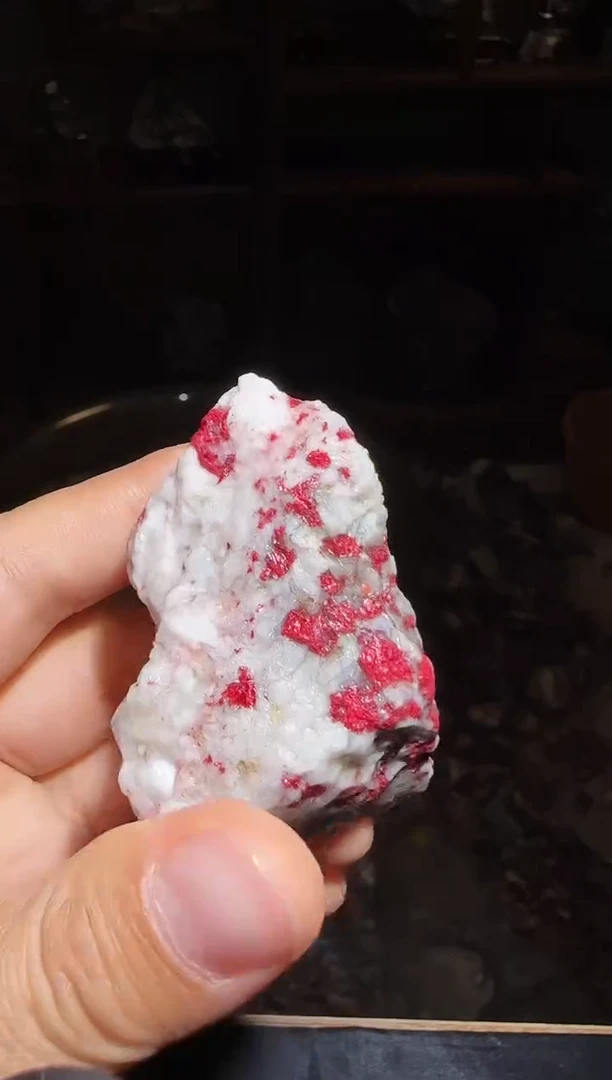 天然辰砂朱砂毛料10