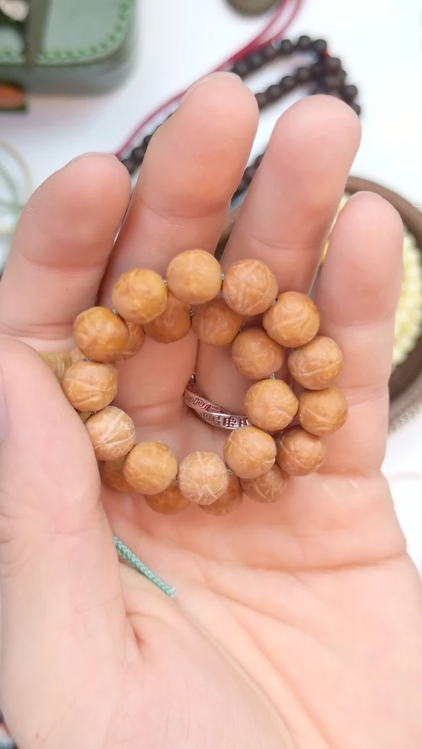 手串猴头核桃猴头雕刻手持9mm+
