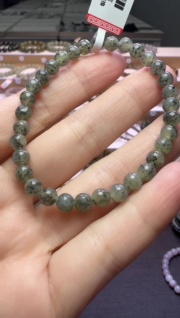 颈饰未镶嵌和田玉44号链接包容卡5mm