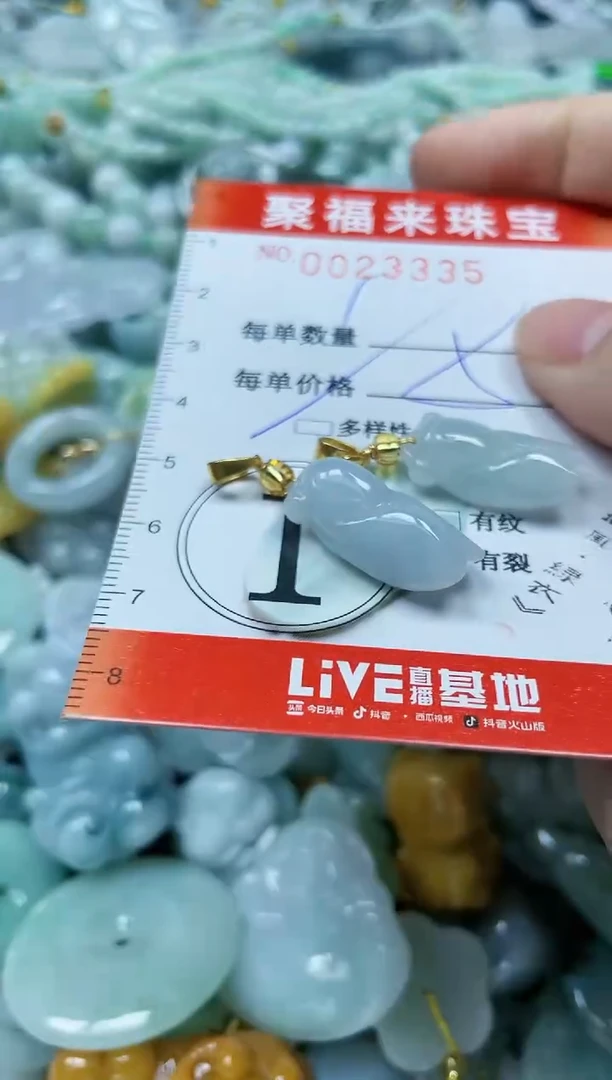 【闪购商品】翡翠颈饰未镶嵌闪购0023335多样性发其一