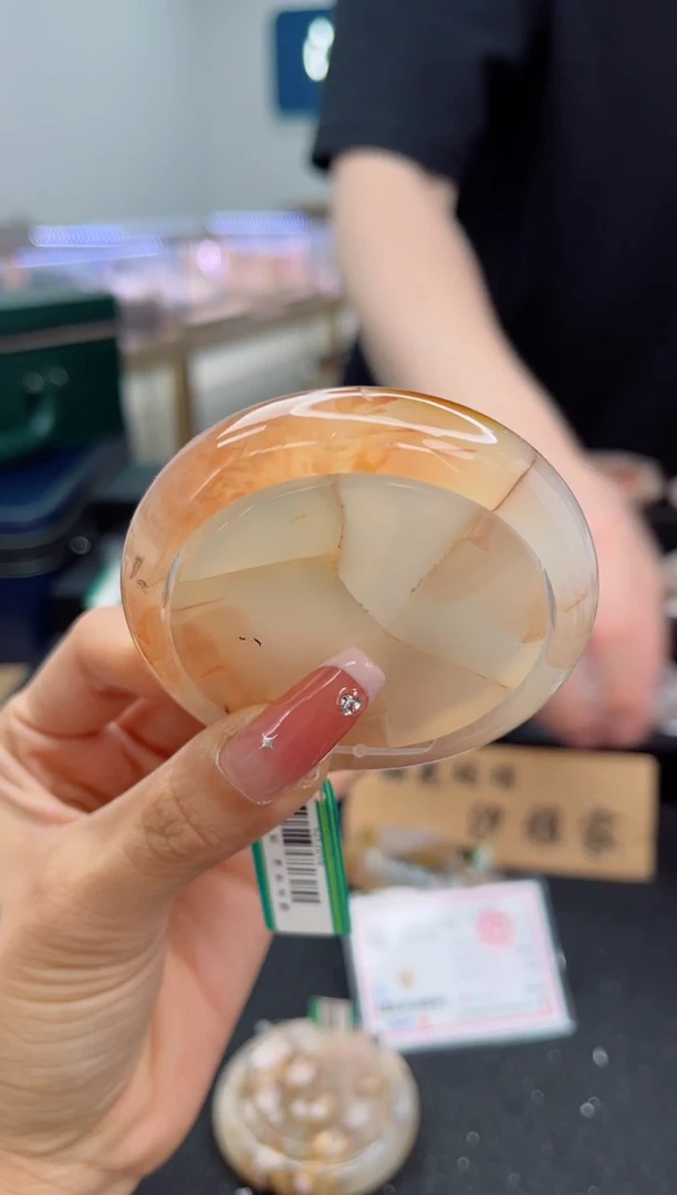 石英质玉手镯未镶嵌54圈口（赠品镯心）6507379