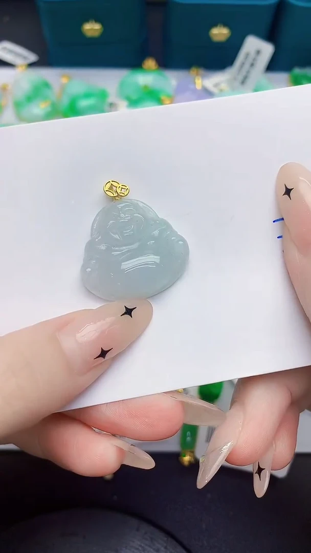 颈饰未镶嵌翡翠缅甸天然翡翠A货