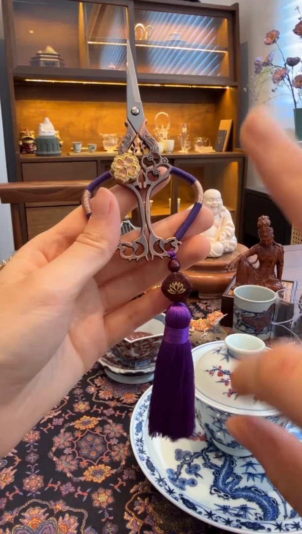 “紫气东来 ”紫色小茶剪1111111111