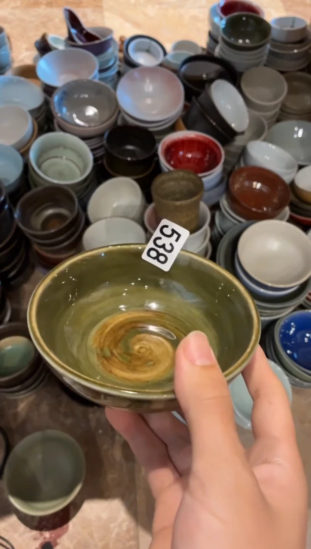 瓷片你**了538唐三彩小碗1个