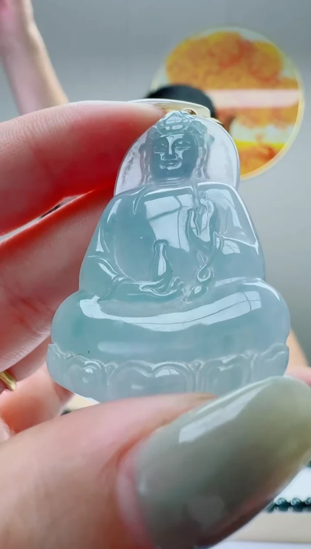 翡翠未镶嵌颈饰多样性随机发其一
