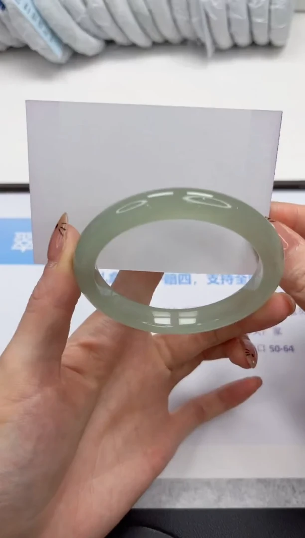 未镶嵌手镯石英质玉V135-58