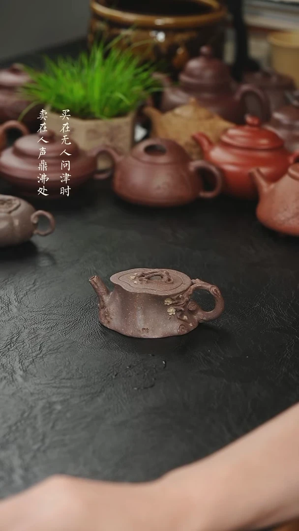 茶壶紫砂蓝****2薛峰古梅