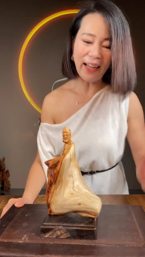 柏木（崖柏）手工摆件,先抢先得! 编号:158