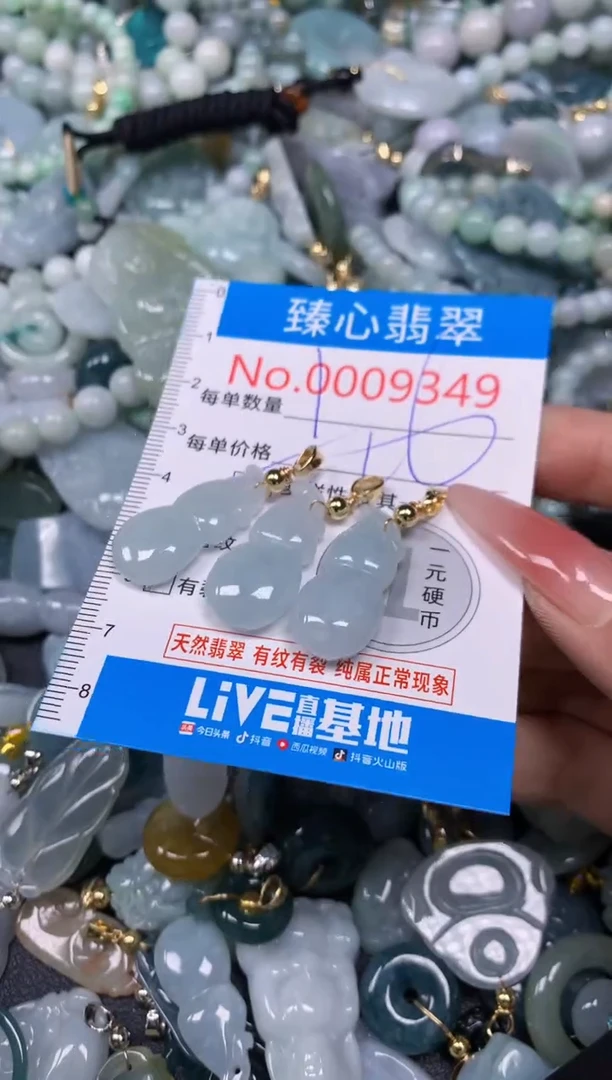 【闪购商品】翡翠颈饰未镶嵌含绳0009349