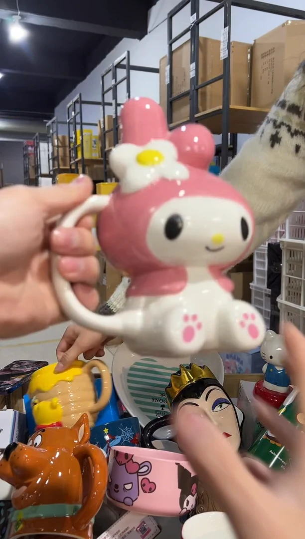 【闪购商品】杯陶瓷美乐蒂全身杯