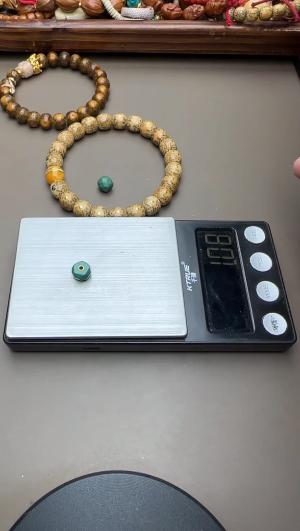 【闪购商品】绿松石珠子足金镶嵌绿松石珠子8231354