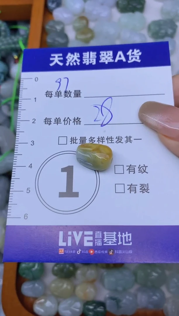 颈饰未镶嵌翡翠天然翡翠A货批量多样性发一件