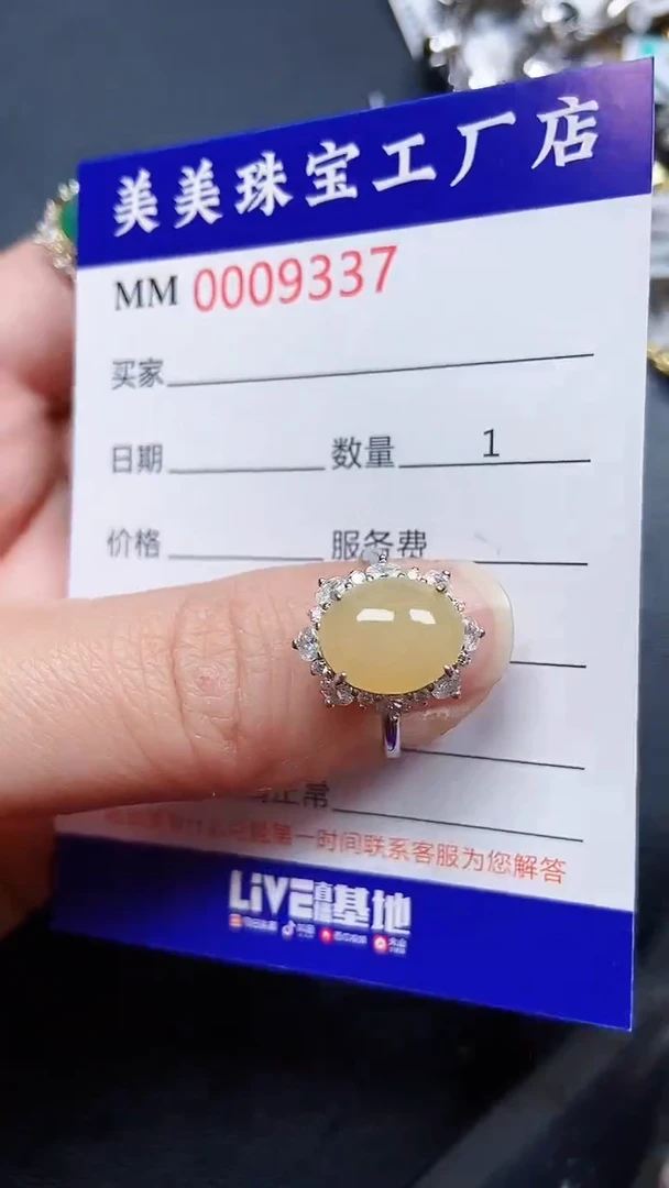 颈饰银S925镶嵌翡翠9337
