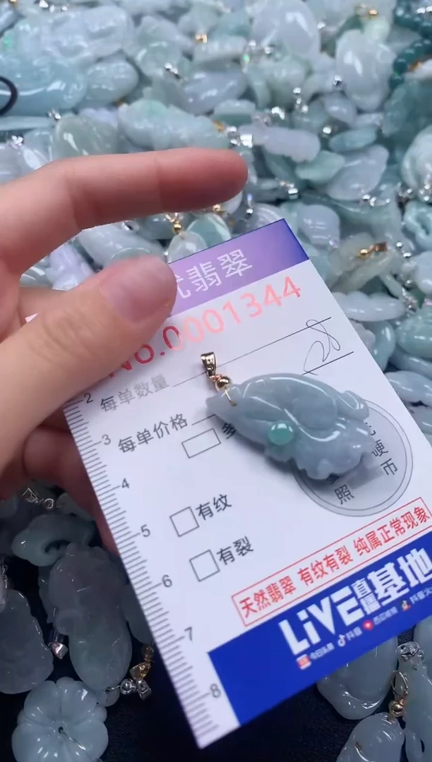 颈饰未镶嵌翡翠1344