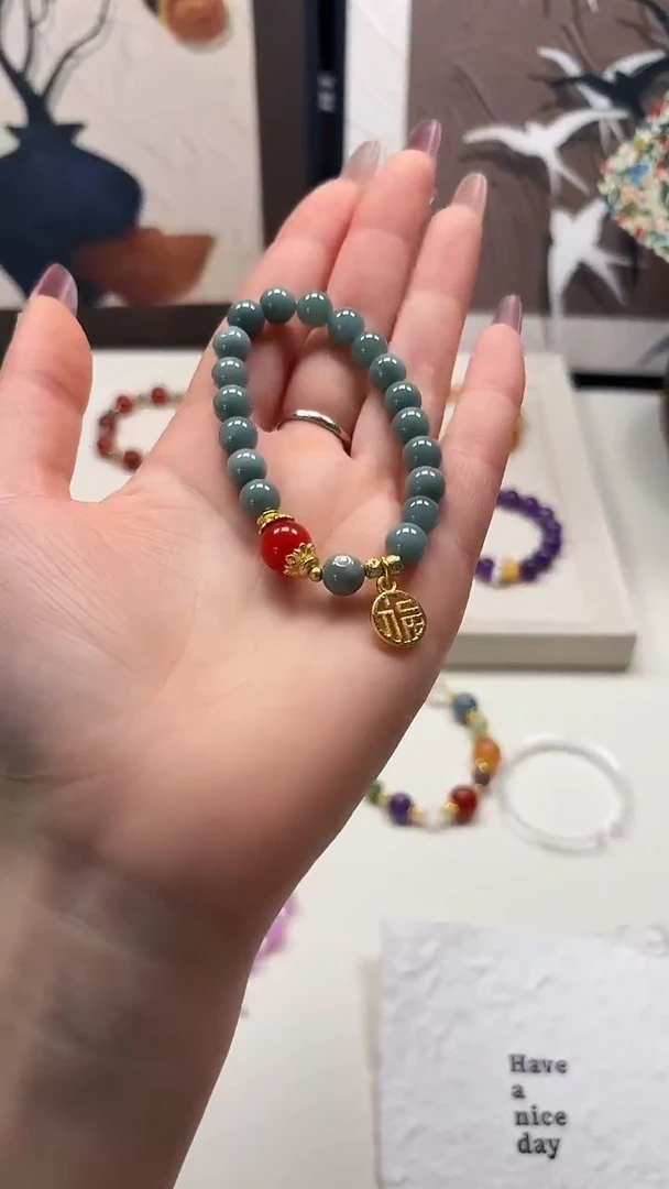 未镶嵌手链翡翠017