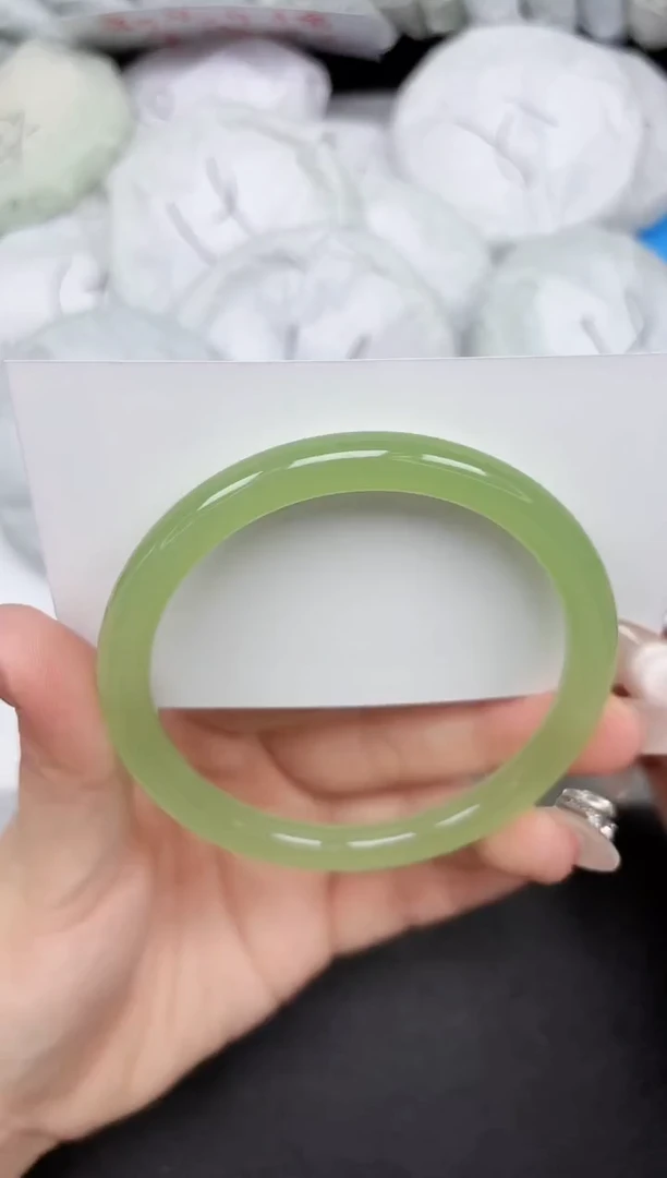 未镶嵌手镯石英质玉210//6162