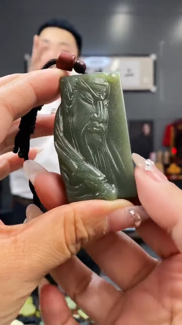 颈饰未镶嵌和田玉天然和田玉大尺寸吊坠