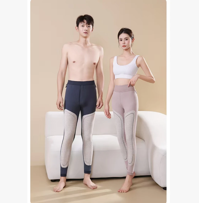 衣号目标男女羊毛蚕丝暖膝裤