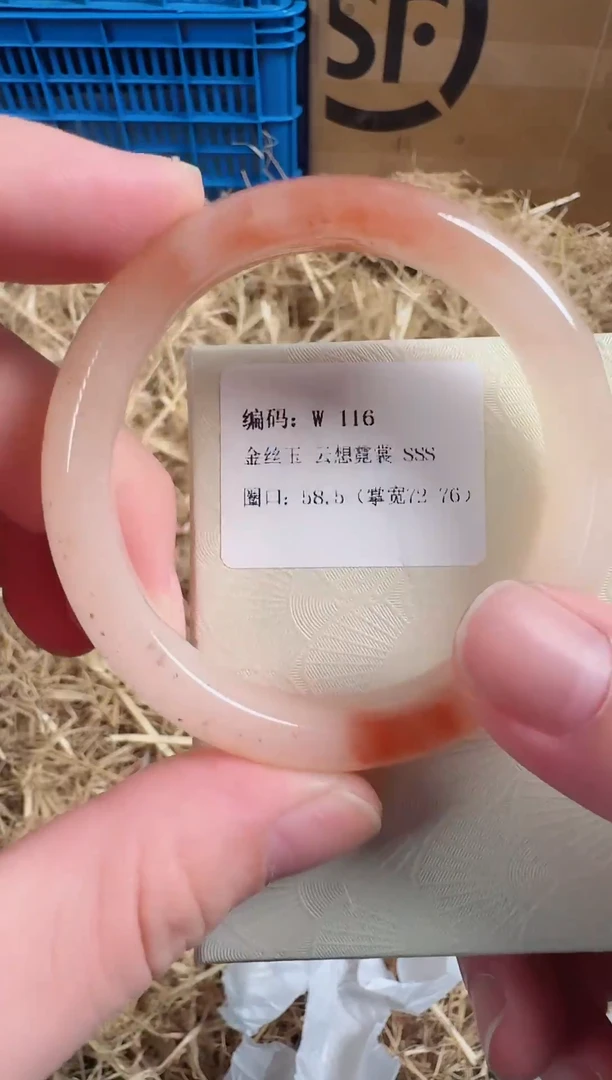未镶嵌手镯石英质玉W-116