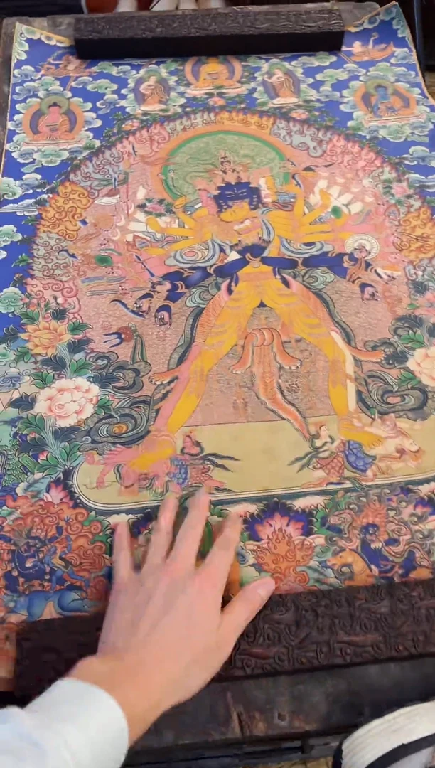 卷轴画大朱画院老六专属AA105