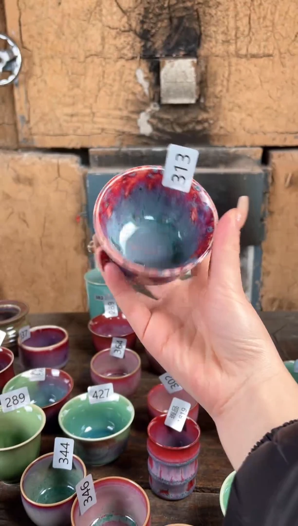 【闪购商品】摆件钧瓷茶器窑变精品摆件