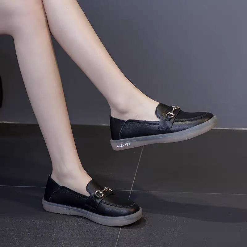 66705头层牛皮复古手工两穿板鞋